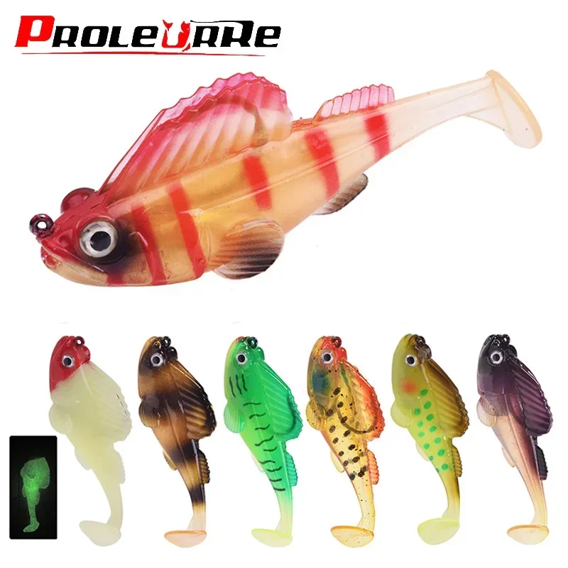 Jig Heads de plomo oculto para vinilo swimbait cola en T - imagen 5