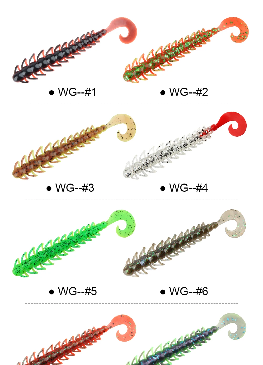 Embalaje del señuelo Spinpoler Wriggler
