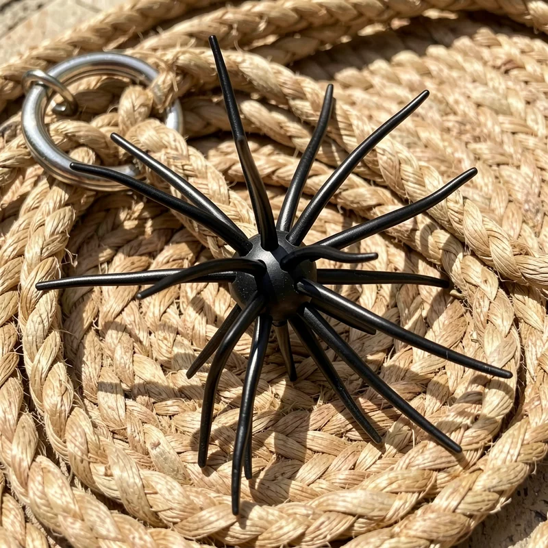 Señuelo flexible tipo erizo de mar TPE flotante fácil de lanzar - imagen 5