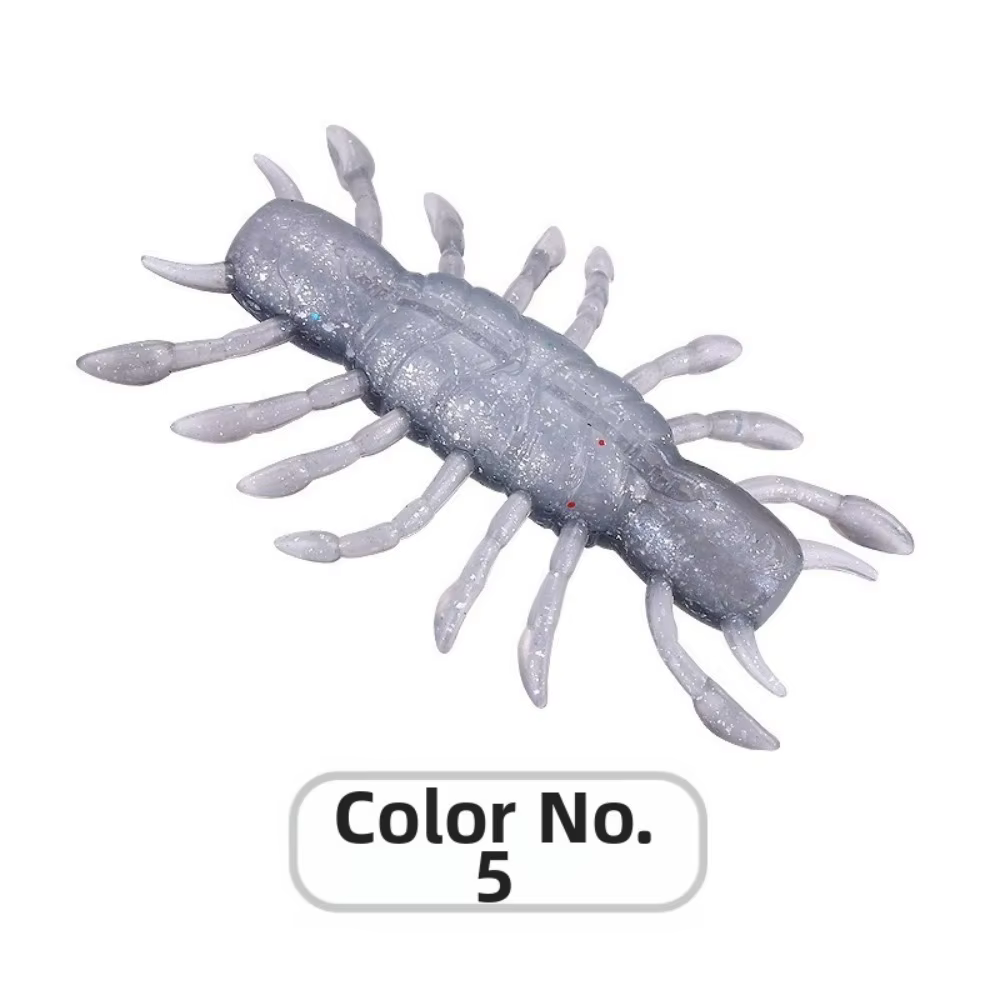 Señuelo de vinilo tipo langosta con lentejuelas, 4,2 cm