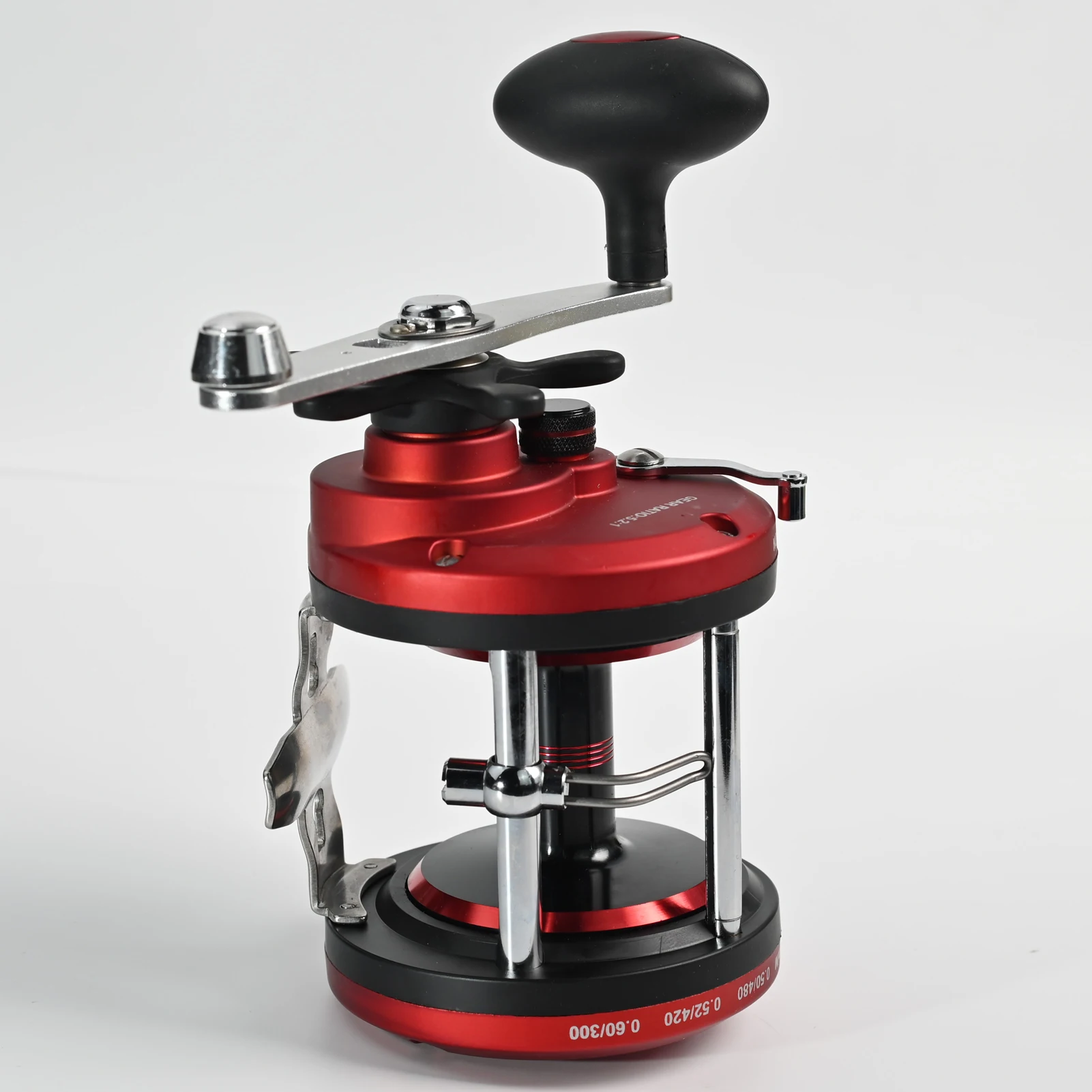 Carrete baitcasting/spinning metálico Free Fisher mano derecha - imagen 5