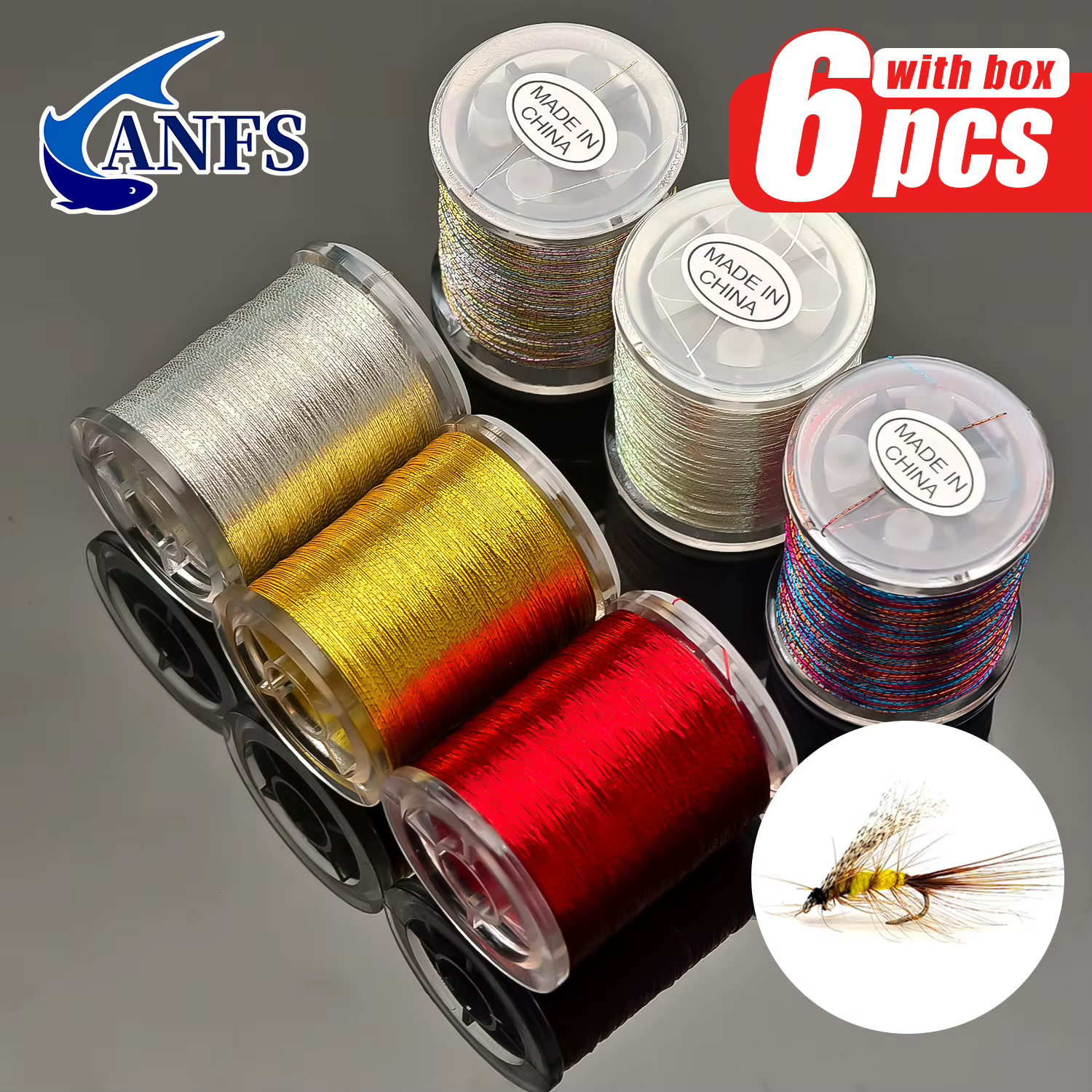 Hilos de atado ANFS premium para mosca seca y húmeda - imagen 2