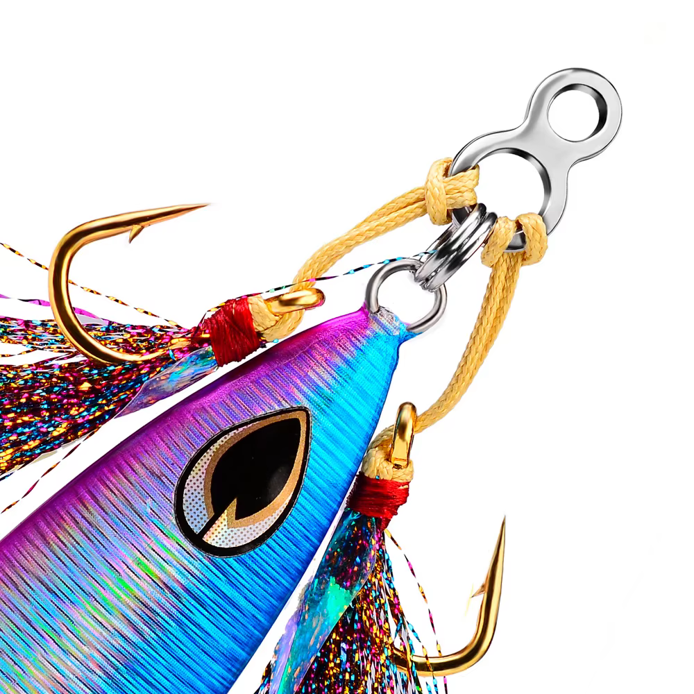 PROBEROS Clips de pesca con forma de 8 en acero inoxidable - imagen 5