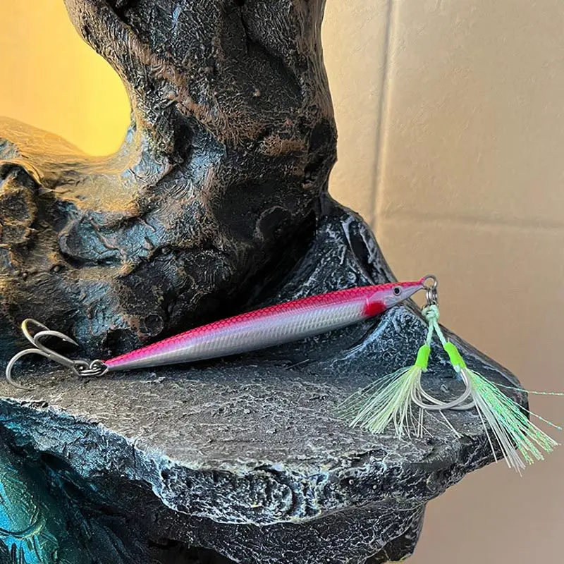 Señuelo Jig Metal UV – 60 a 120g para jigging desde barco - imagen 3
