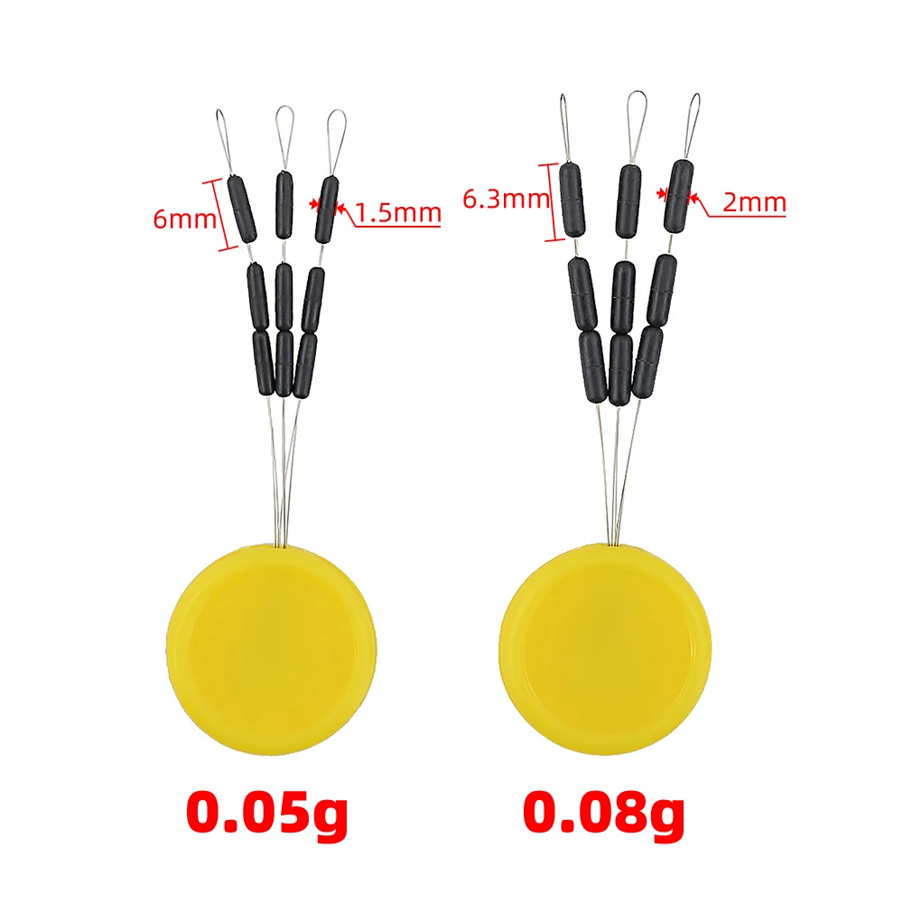 Plomos de carpa Hiris de tungsteno ovalados – Antioxidantes