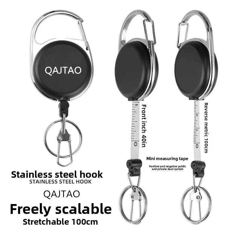 Cinta Métrica de Pesca QAJTAO – Hebilla Extensible