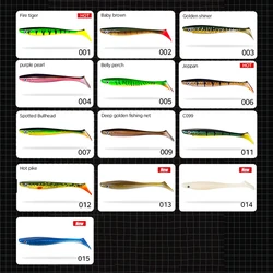 Hunthouse Pig Shad señuelo de vinilo paddle tail para luciopercas
