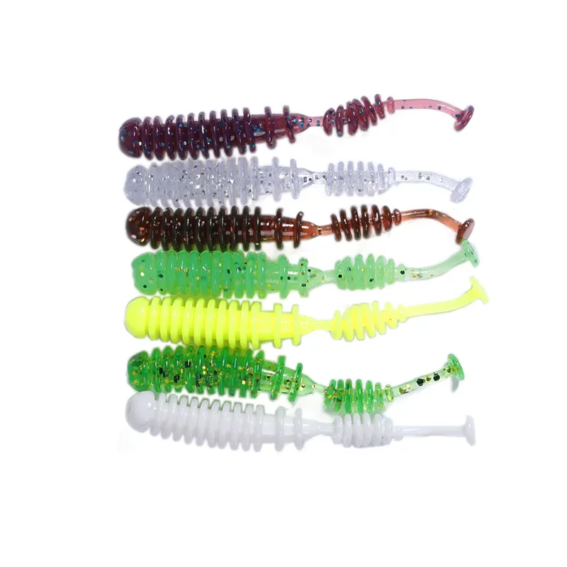Polaris Señuelo Blando - Gusanos de vinilo para pesca de silicona - imagen 3