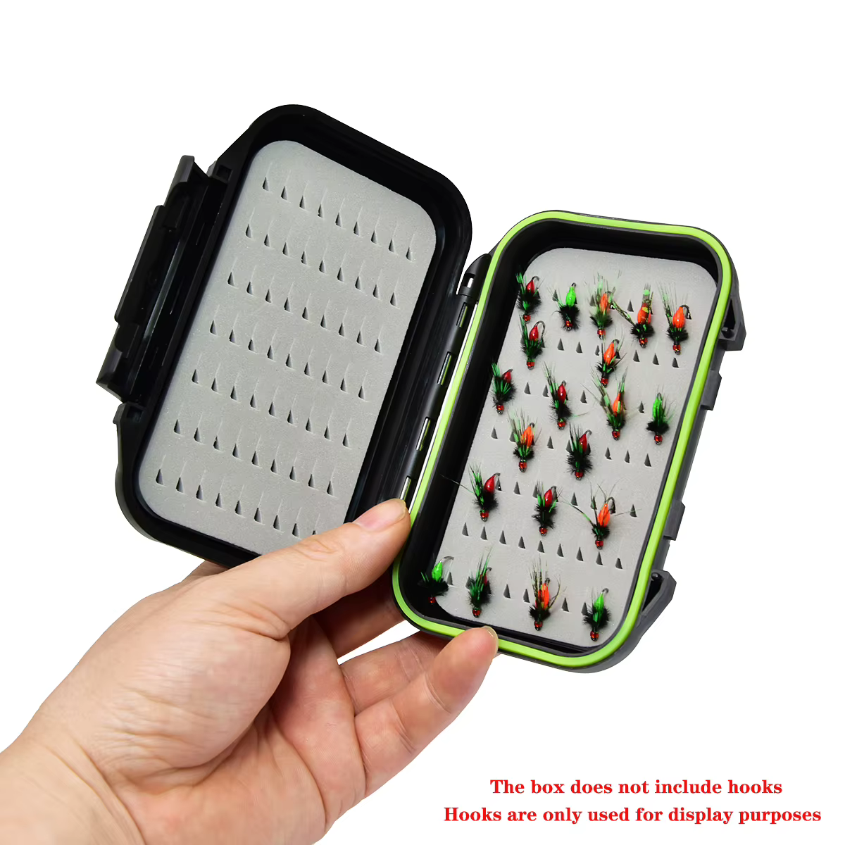 Caja de moscas para pesca – Almacena señuelos, anzuelos y accesorios - imagen 5