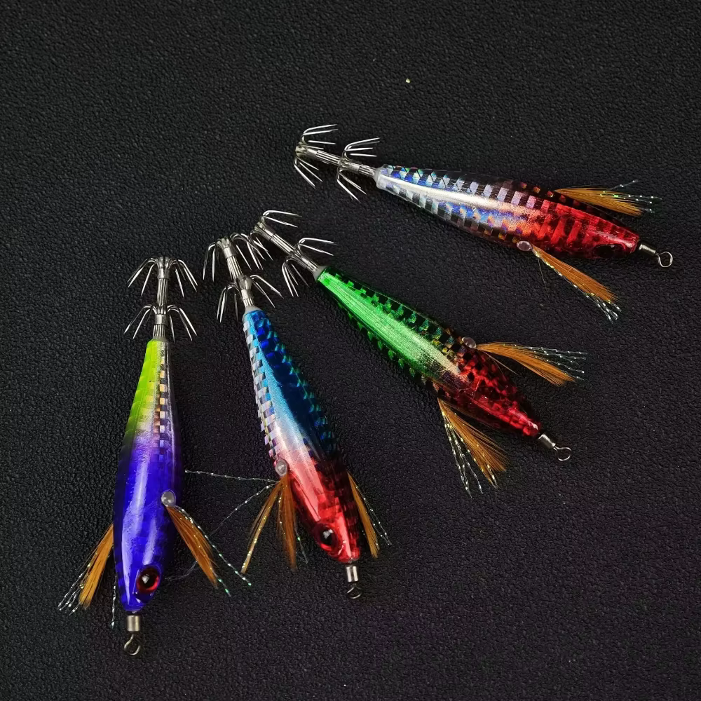 Señuelo Luminoso de Calamar Ackibbik – Cebo Rígido para Pesca en Agua Salada - imagen 3