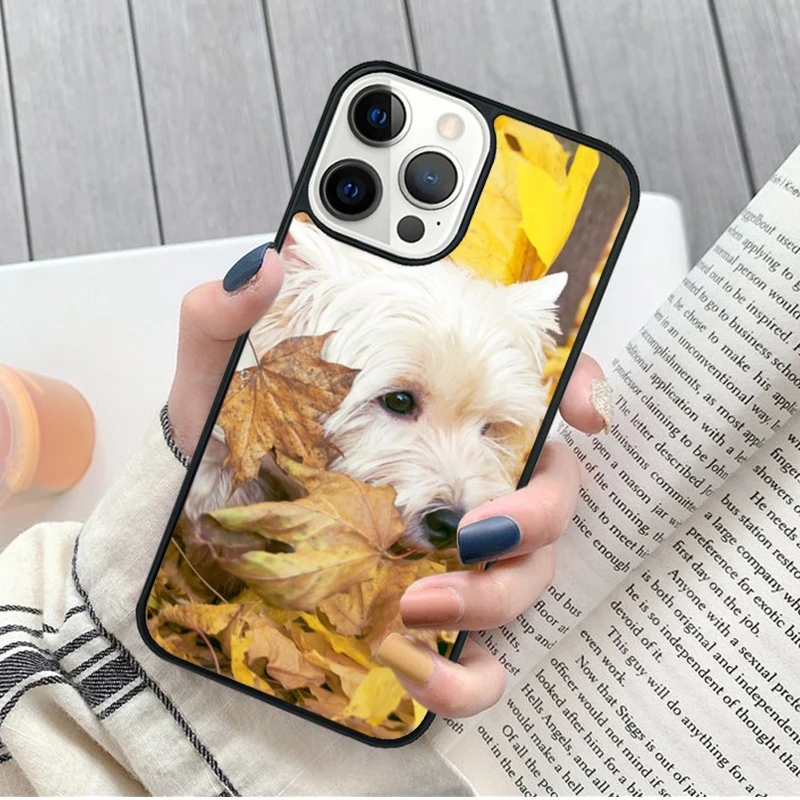 Funda West Highland Terrier Westie Dog vista frontal