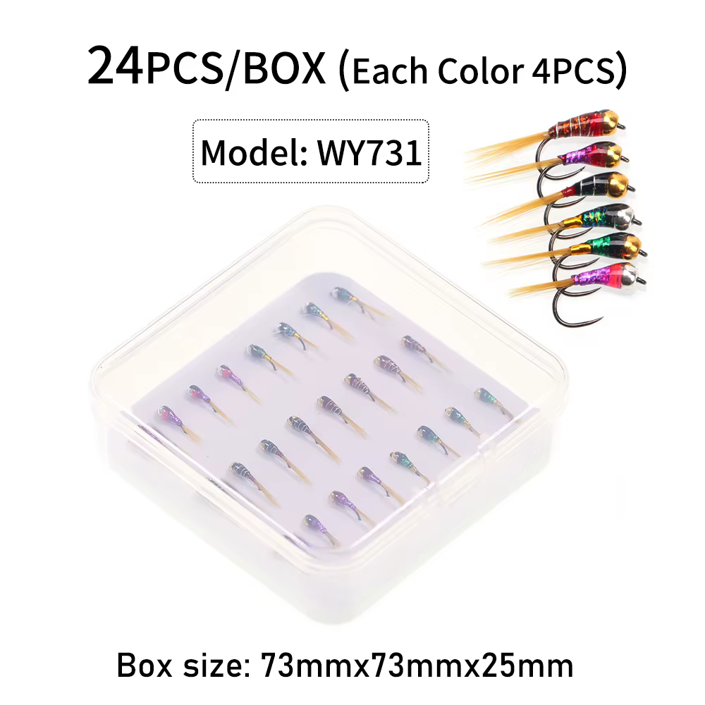 Anzuelos Perdigón Wifreo Jig Head – Latón epoxi para trucha - imagen 4