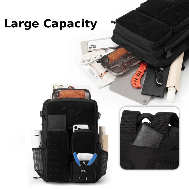 Mochila de Pesca Molle con doble correa para camping y senderismo - imagen 3