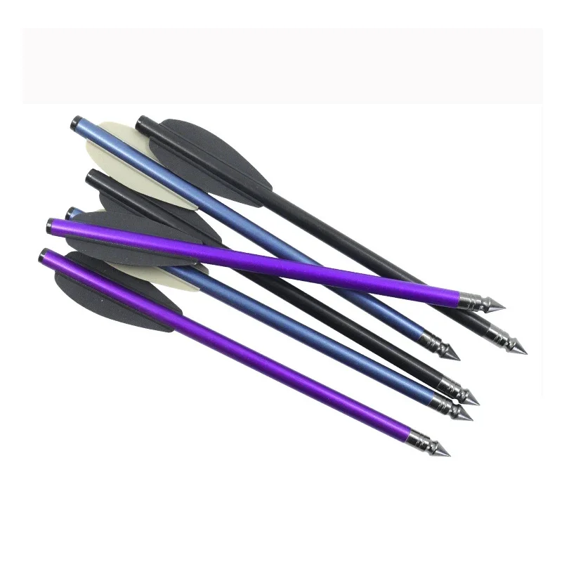 Flechas cortas de aluminio multicolor de aleación para dardos - imagen 2