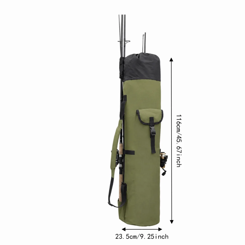 Bolsa para cañas de pescar plegable de gran capacidad Oxford 600D - imagen 4