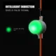 Indicador de picada LED verde para punta de caña, mini luz impermeable - imagen 2