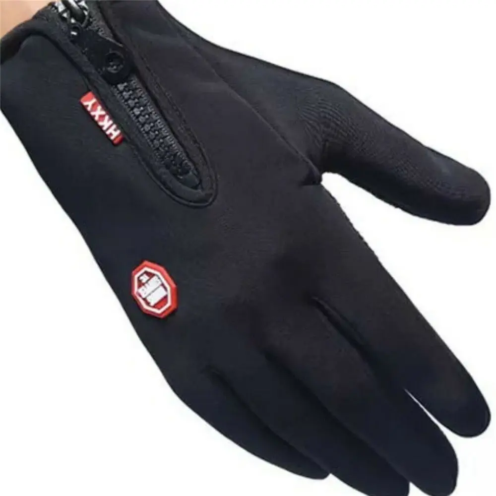Guantes impermeables de invierno con pantalla táctil para pesca - imagen 2