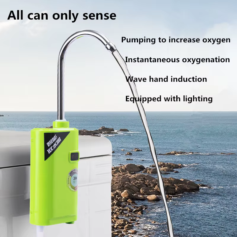 Caja pesca inteligente multifuncional con bomba de agua y refuerzo