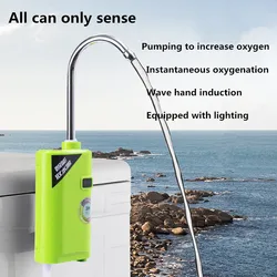 Caja pesca inteligente multifuncional con bomba de agua y refuerzo