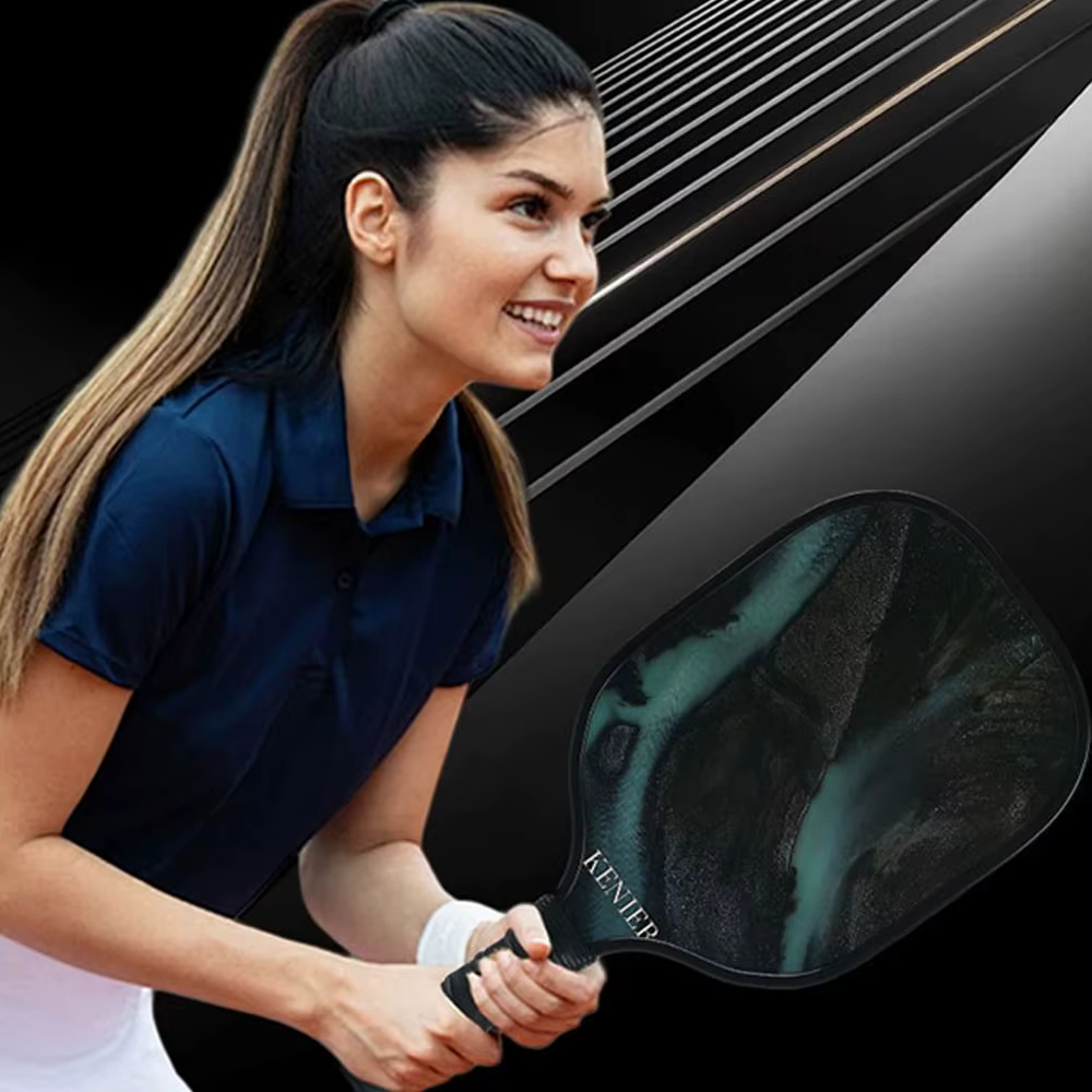 Juego de 2 Palas Pickleball Resistente – Mango Antideslizante + 4 Pelotas - imagen 4