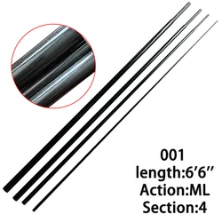 TAKEDO Blank Spinning 4 tramos – Caña de viaje para montar