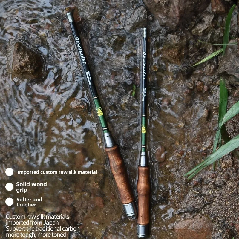 Caña ultraligera para arroyos y pesca de mano práctica tipo bolígrafo - imagen 5