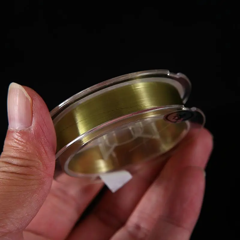 Línea de nailon monofilamento resistente para río y mar