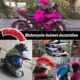 Peluca Mohawk universal reutilizable para cascos con plumas - imagen 4