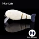 Hanlin Swimbait articulado flotante de cola blanda tipo Wobbler