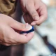 Cortador de línea de pesca portátil de aluminio con afilado y orificio - imagen 4