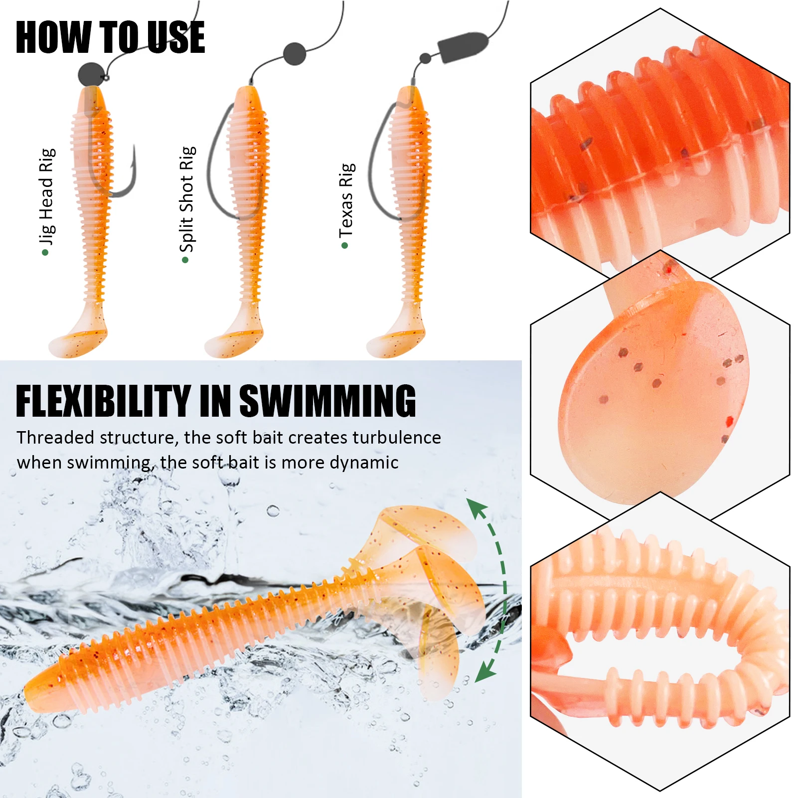 Kit de aparejos FREE FISHER para pesca de fondo