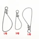 Pin de presión Fastlock de acero inoxidable para pesca