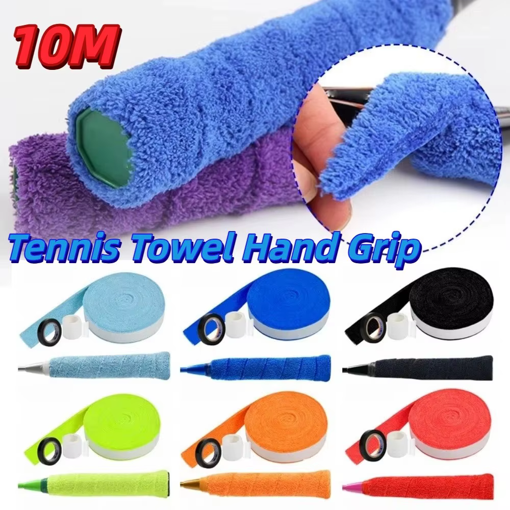 Cinta de agarre bádminton absorbente tipo toalla suave transpirable - imagen 2