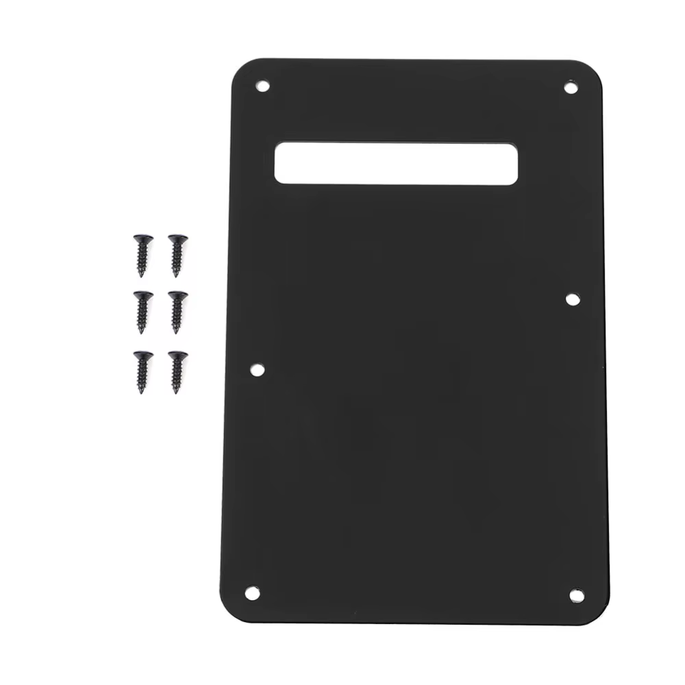 Placa trasera metálica para guitarra eléctrica – 6 orificios, colores - imagen 4