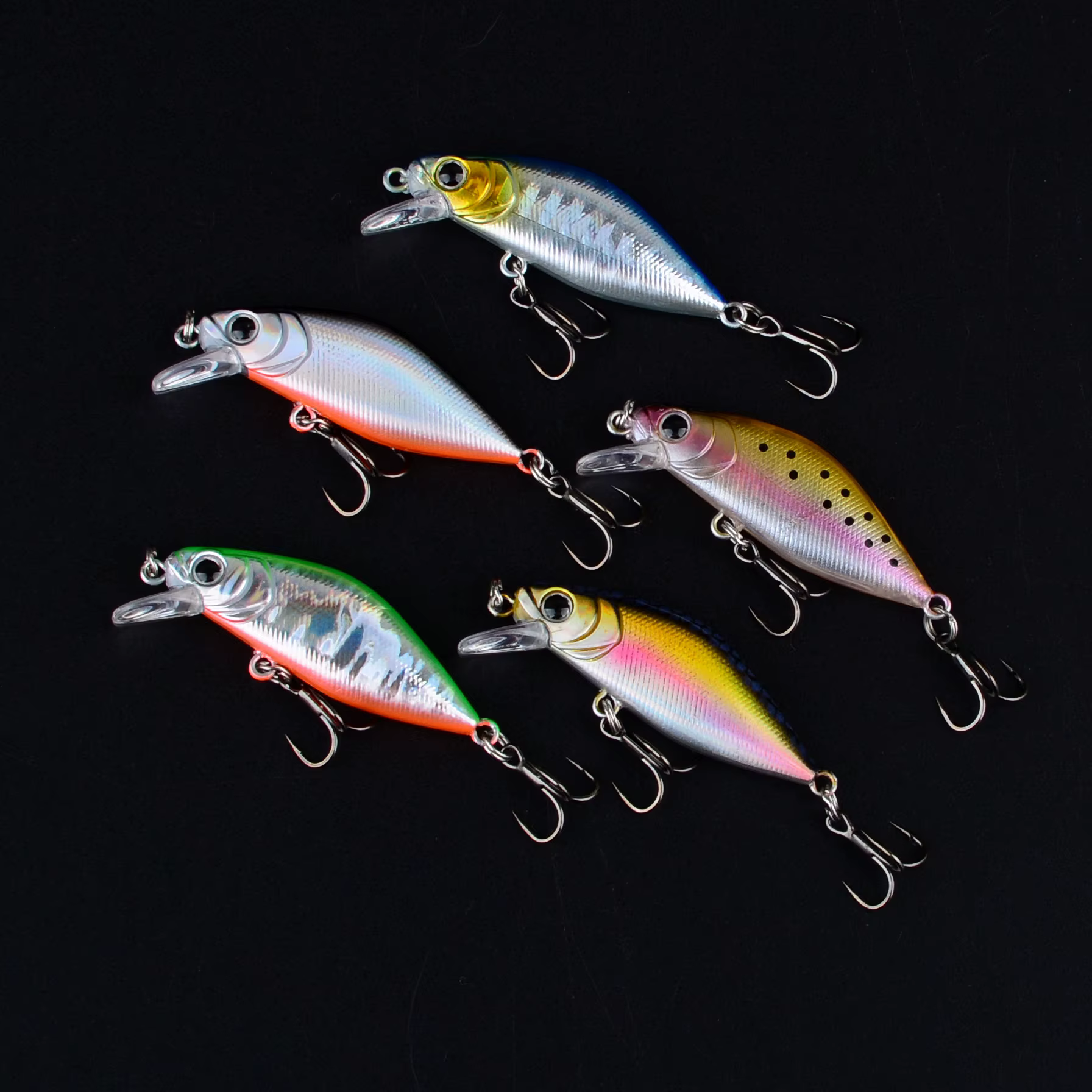 Señuelo Micro Minnow Jerkbait – Lanzamiento largo que se hunde - imagen 2