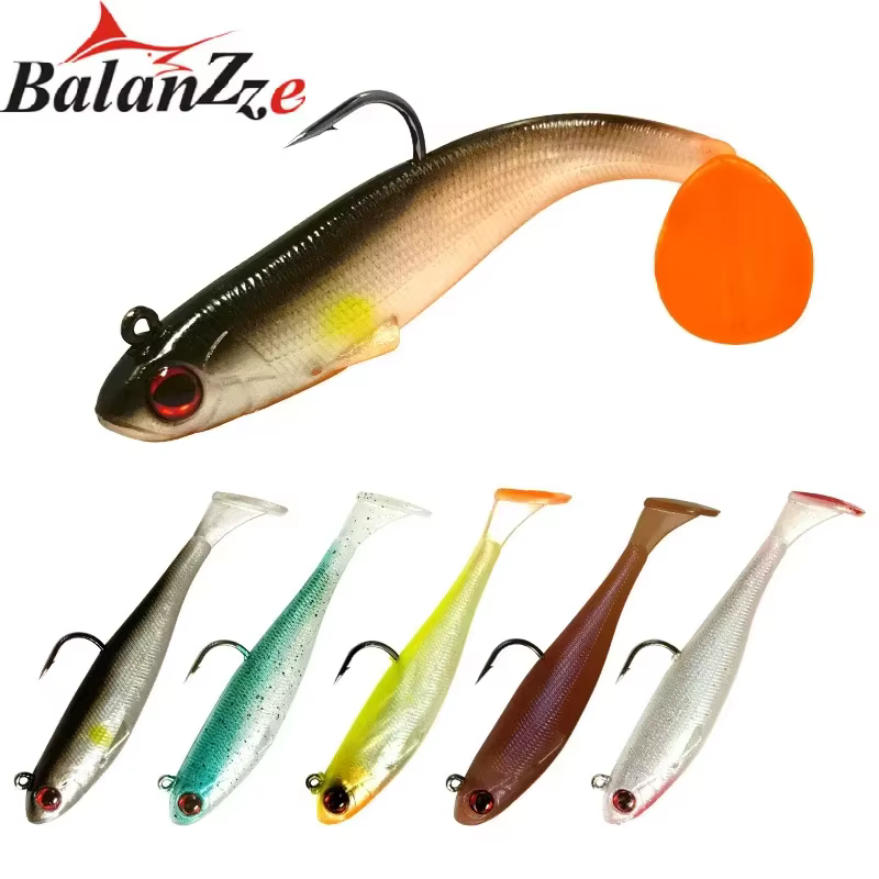 Wobblers de silicona para carpa mar