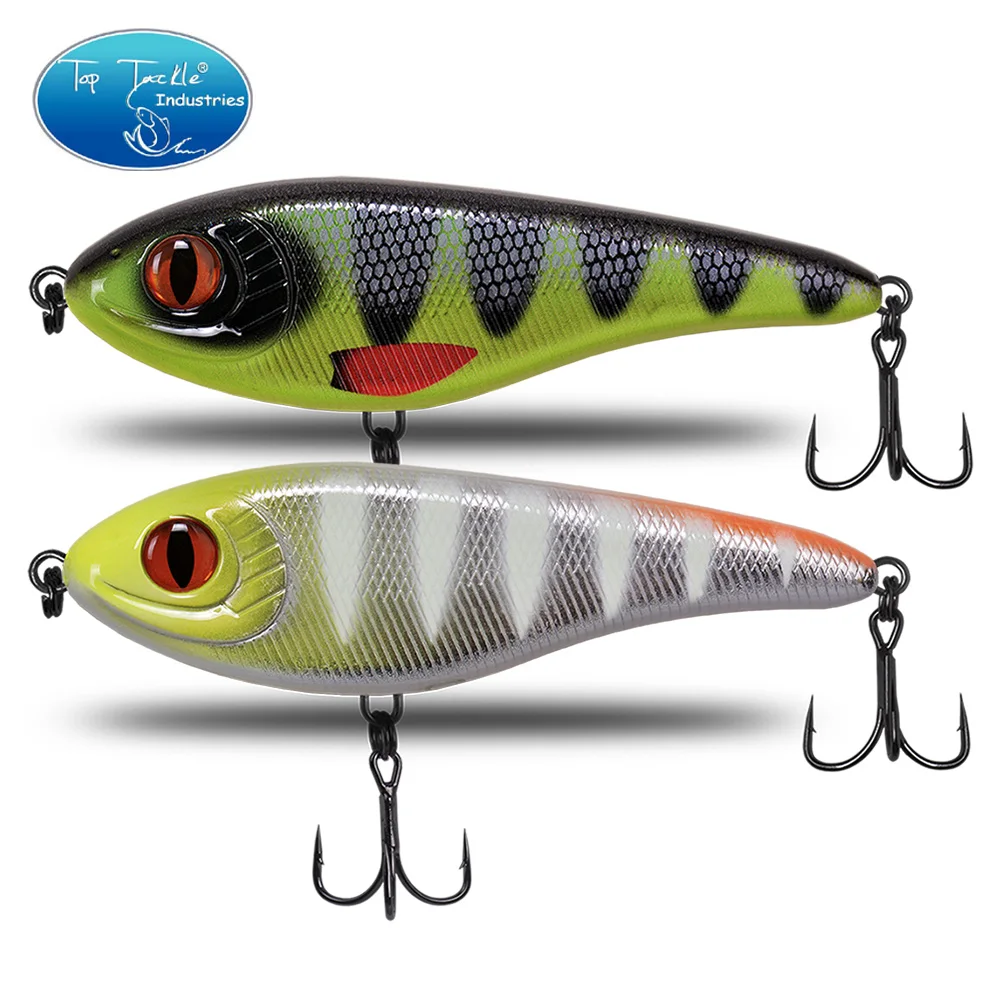 Jerkbait duro de hundimiento lento para lucio y musky - Wobbler - imagen 5
