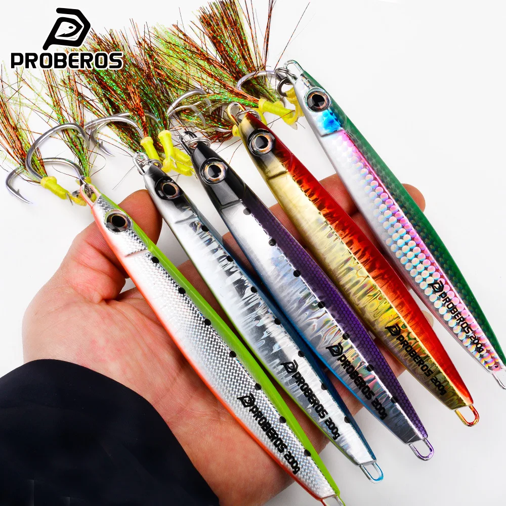 Señuelo cuchara para jigging lento con anzuelo triple – Lubina - imagen 4