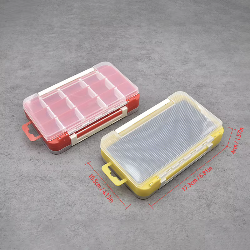 Caja de aparejos para pesca con mosca - organizador portátil - imagen 3