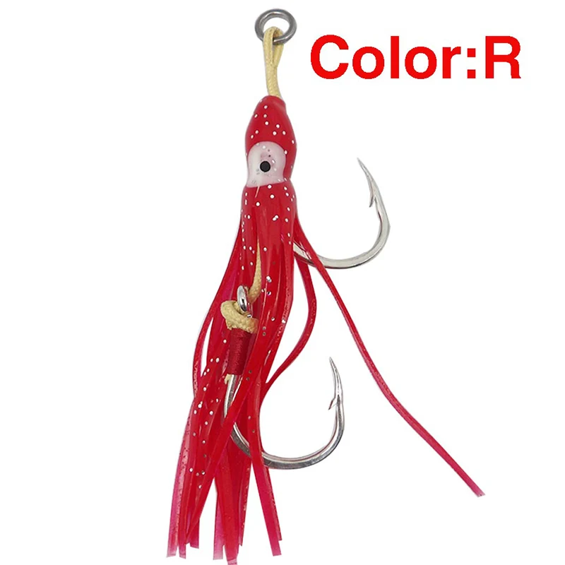 Anzuelos Auxiliares Simples y Dobles para Pesca Marina - imagen 5