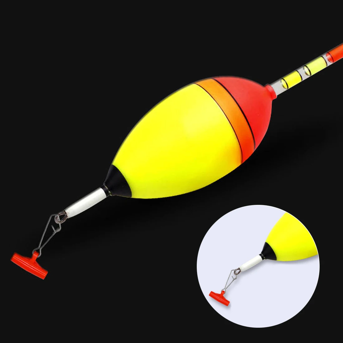 Deslizadores plomo giratorio FishTrip – Broches Duo para agua salada - imagen 4