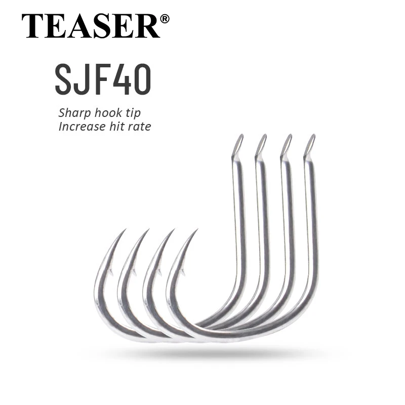 TEASER SJF40 anzuelo ligero de placa auxiliar slow jigging lucio
