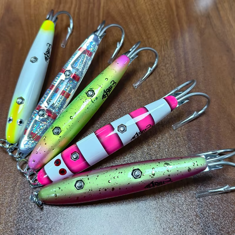 OBSESSION Cuchara luminosa – Señuelo doble gancho para caballa y atún - imagen 5