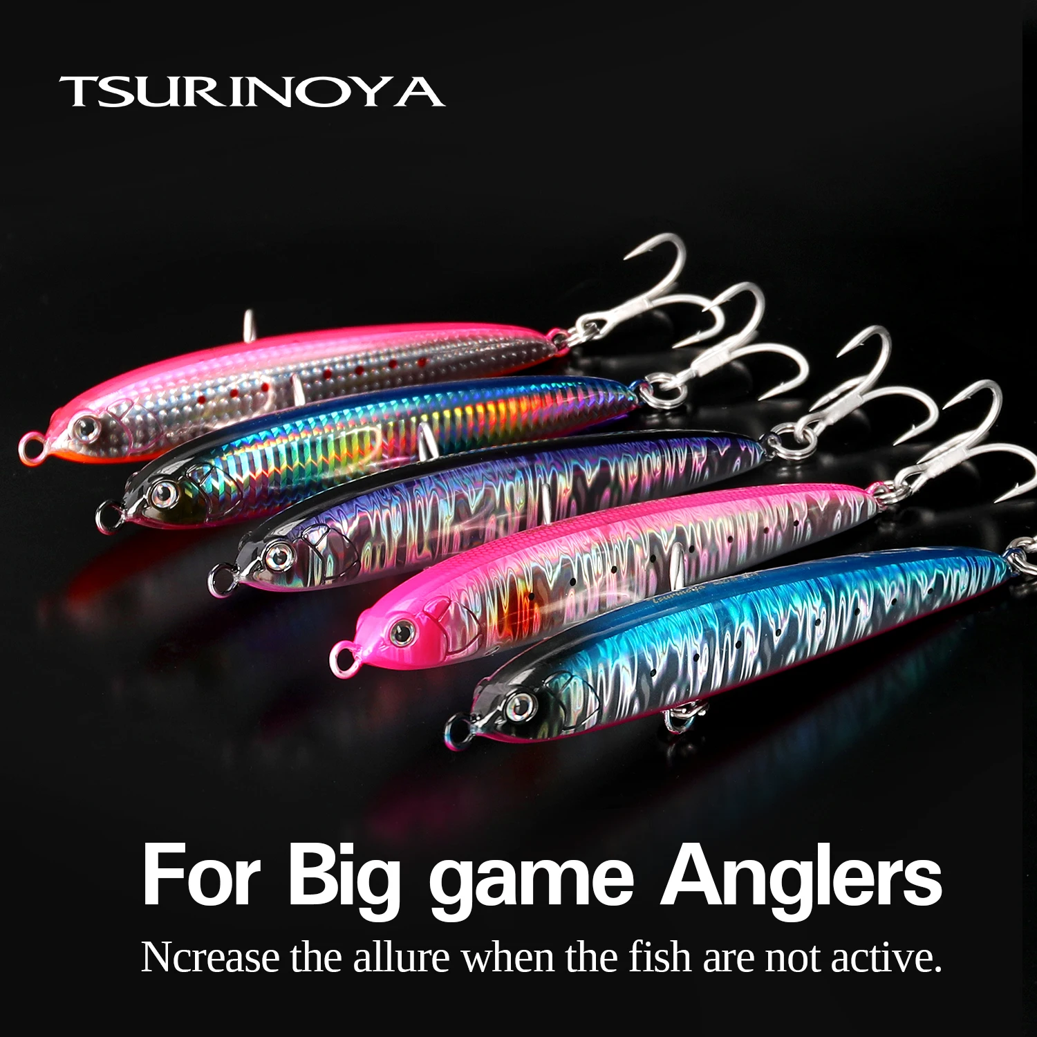 TSURINOYA Offshore Stickbait 130S hundido pencil largo lance