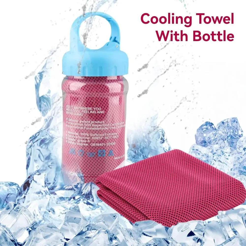 Toalla de microfibra refrescante de secado rápido para gimnasio - imagen 3