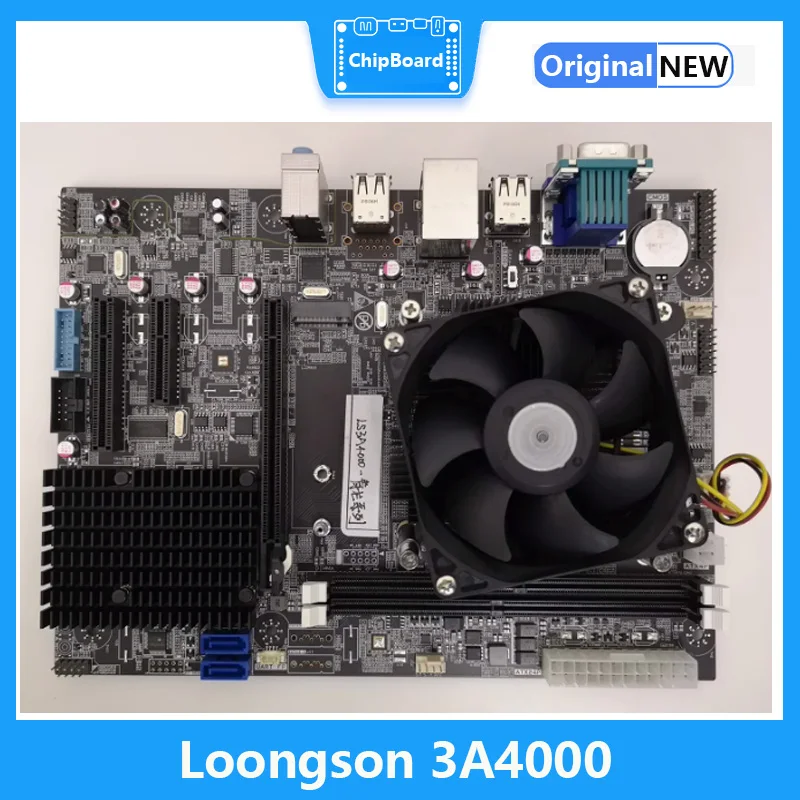 Placa de desarrollo UOS Loongson 3A4000 board mainframe - imagen 4