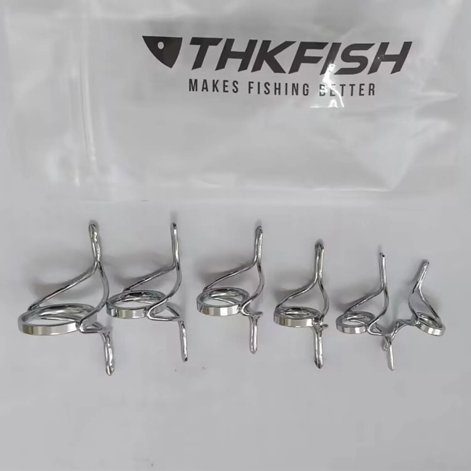 Kit reparación guías para cañas de pesca — inox para agua salada - imagen 5