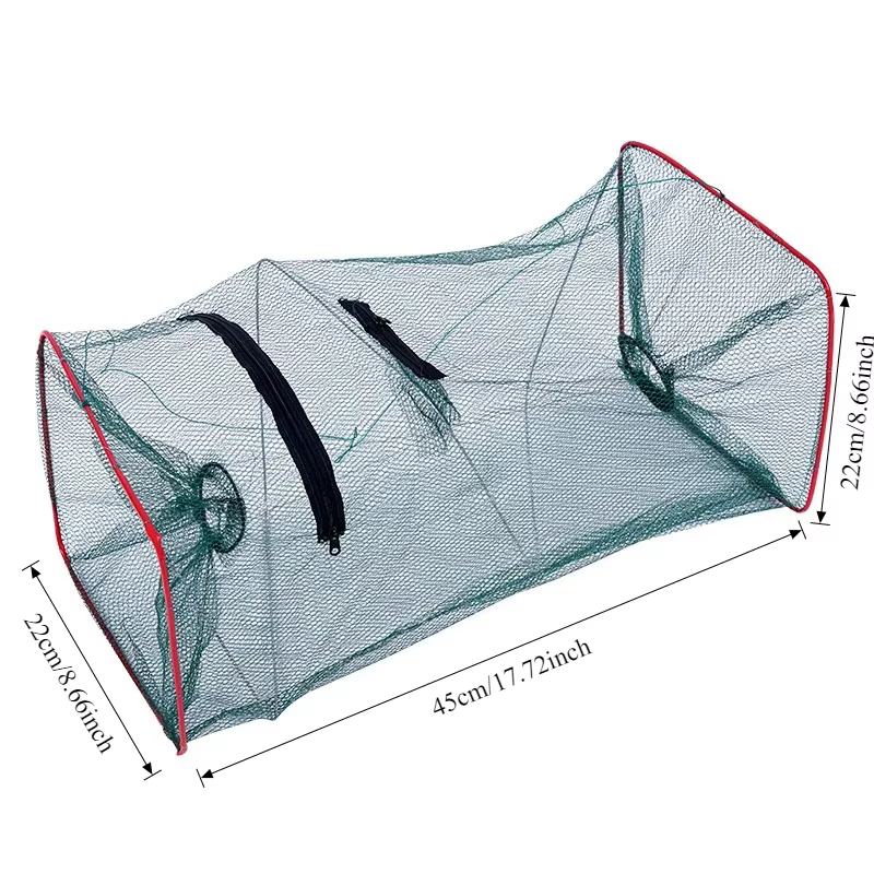 Nasa cuadrada plegable Jooyoo para cangrejos y gambas - imagen 5