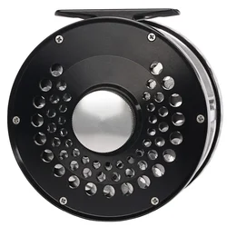Carrete de Mosca para Salmón – Arrastre disco CNC aluminio
