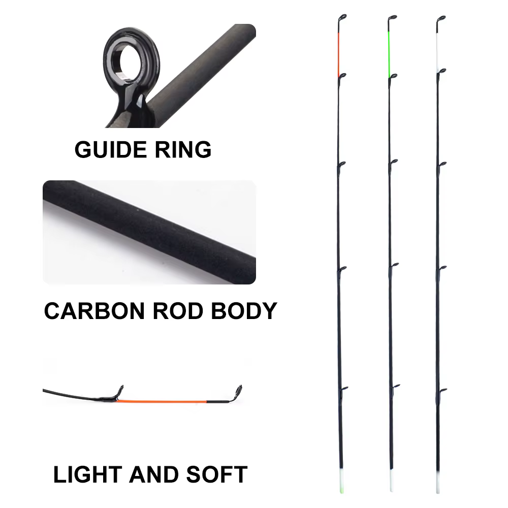 FTK Caña de Pesca Fibra Carbono – Ultraligera y Resistente - imagen 3